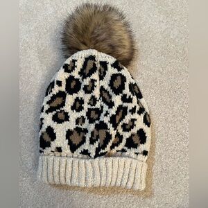 Altr’d State Cheetah Print Beanie